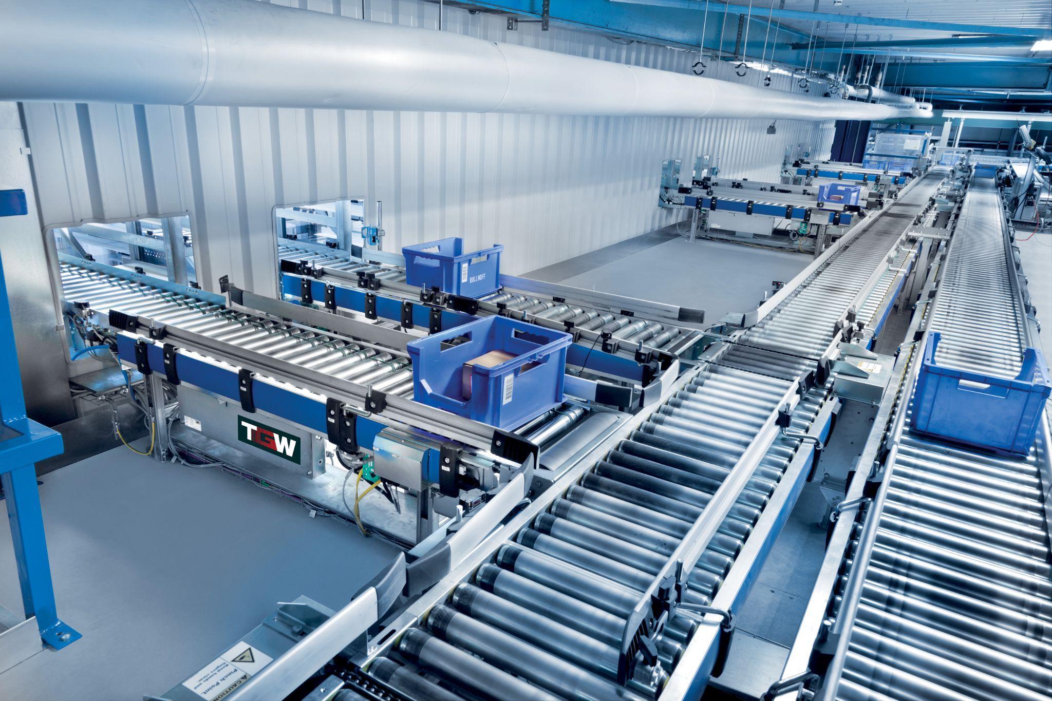 Warehouse conveyor system