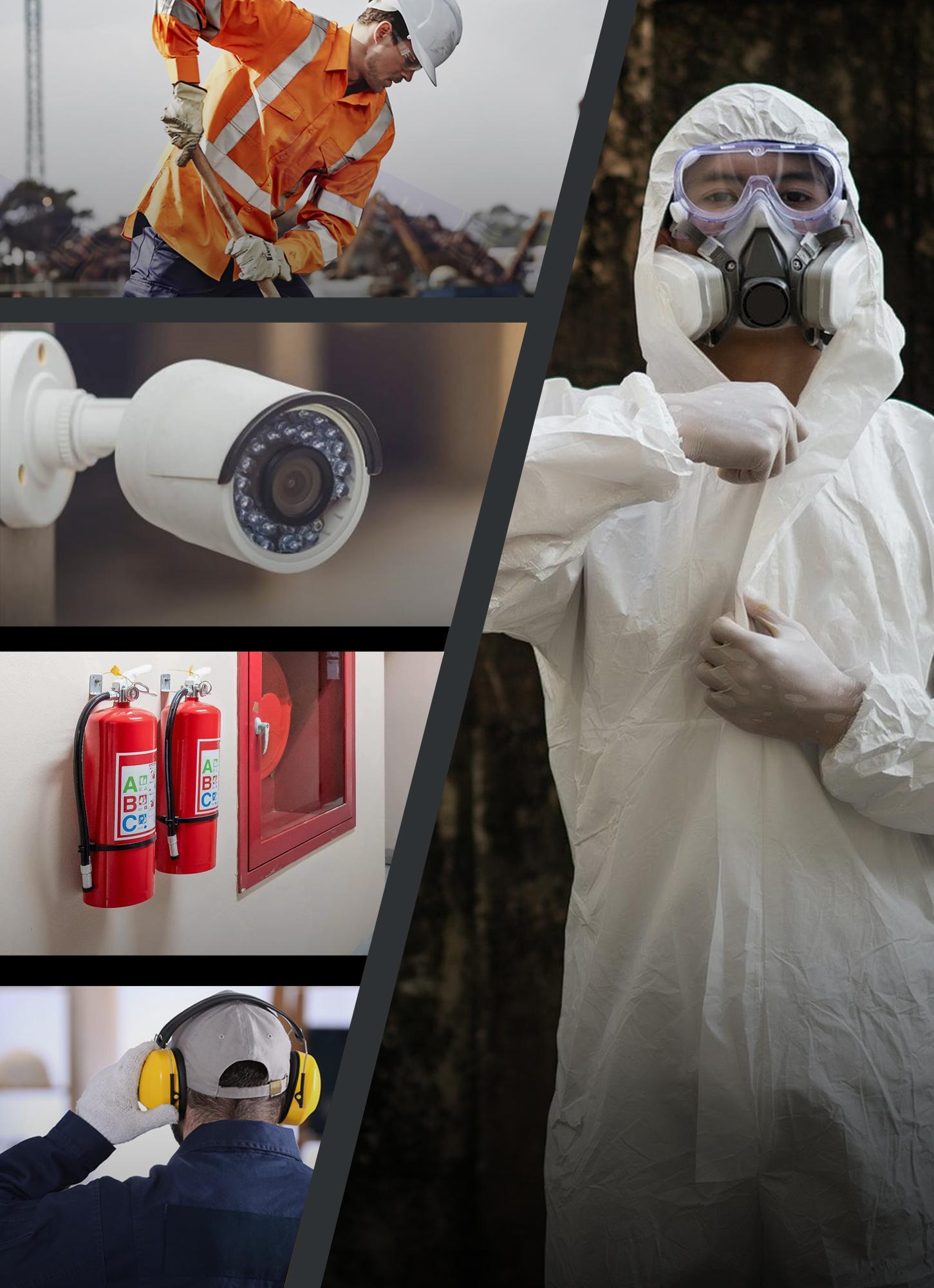 Industrial safety and protective equipment